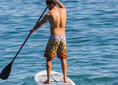 going surfing at ocean